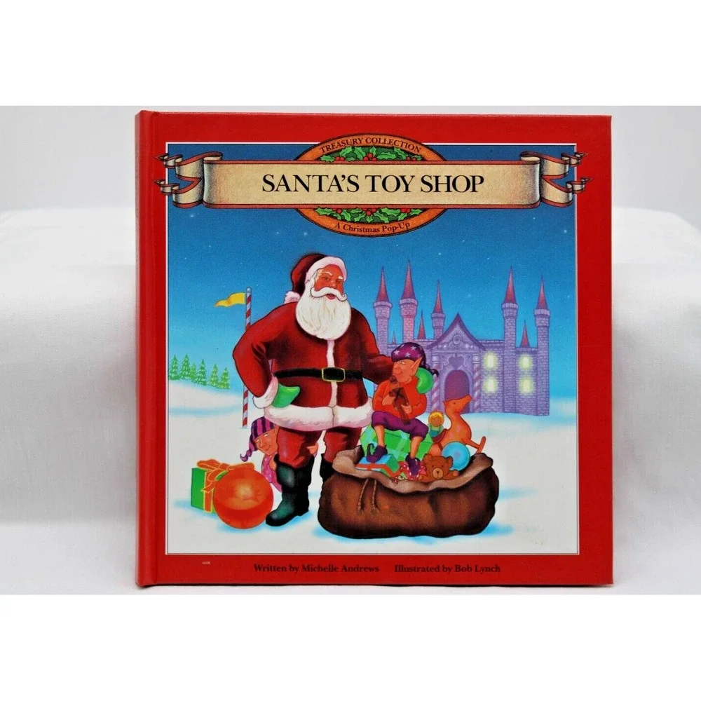 1992‎ Christmas Pop-up Books Lot of 5 Hard Cover Treasury Collection Vintage